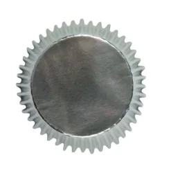 Clearance PME Cupcake Vormpjes MINI Zilver 45 stuks