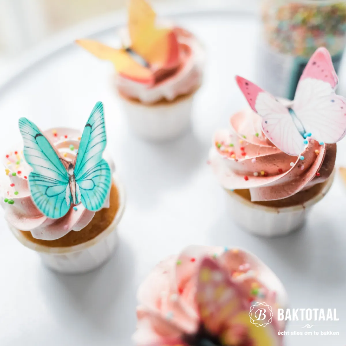 Online PME Cupcake Vormpjes Wit 60 stuks