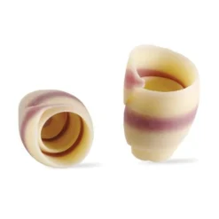 Sale Dobla Chocoladedecoratie Rozen Wit/Lila (180 stuks)