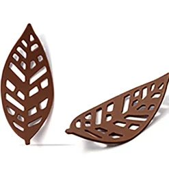 Hot Dobla Chocoladedecoratie Gebogen Blad (96 stuks)