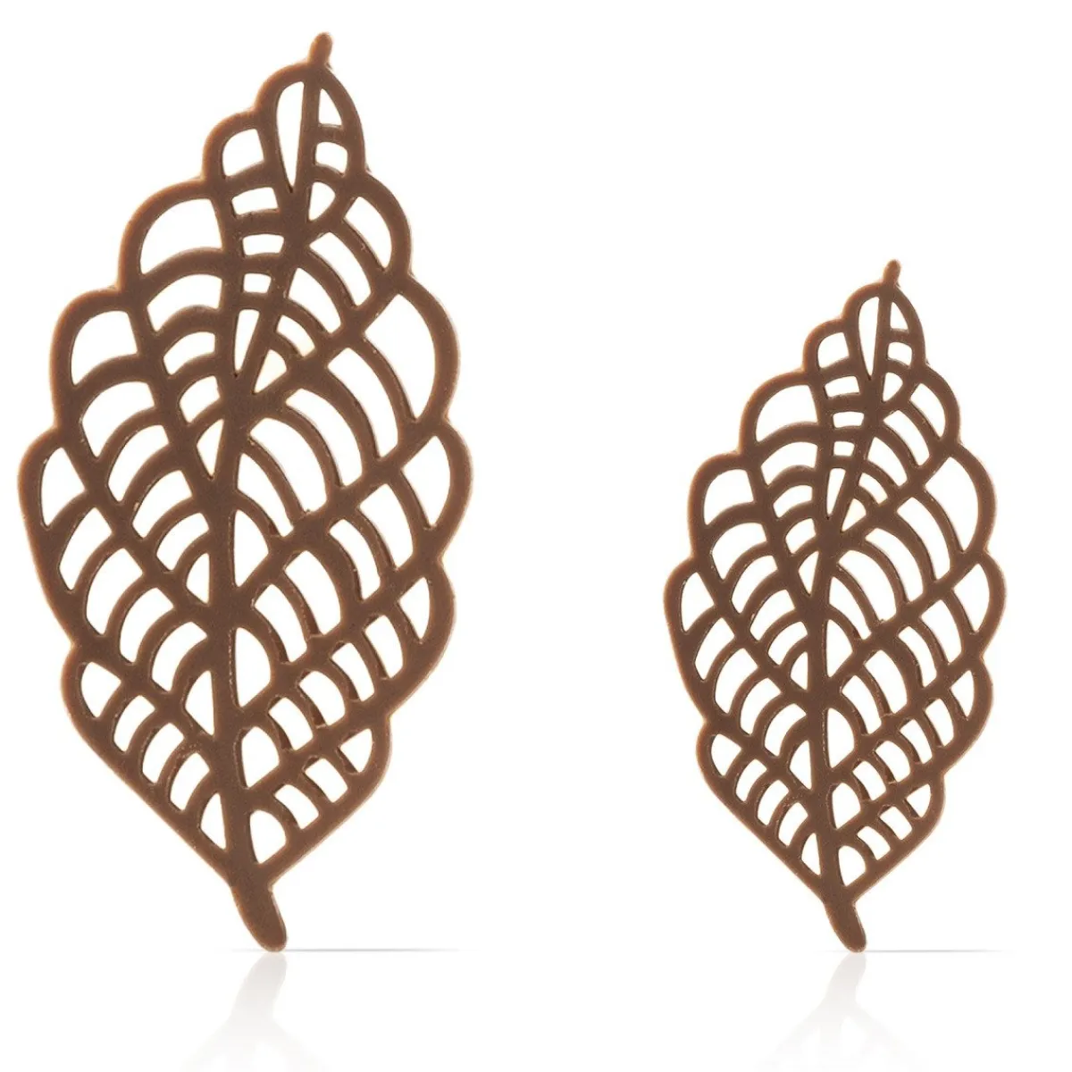 Dobla Chocoladedecoratie Lace Blaadjes Assortiment (144st)