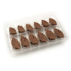 Dobla Chocoladedecoratie Lace Blaadjes Assortiment (144st)