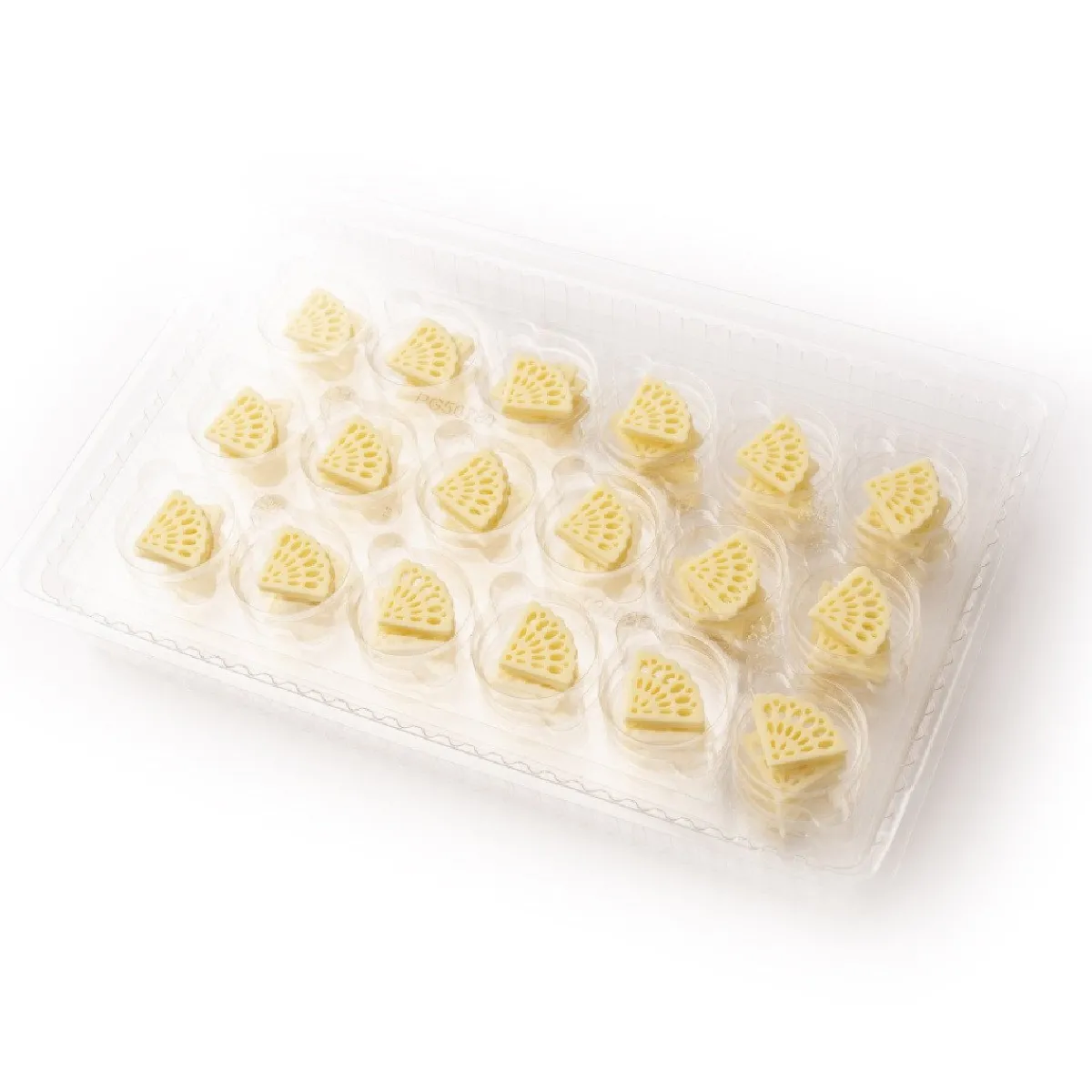 Outlet Dobla Chocoladedecoratie Waaier Assortiment Wit (216 stuks)