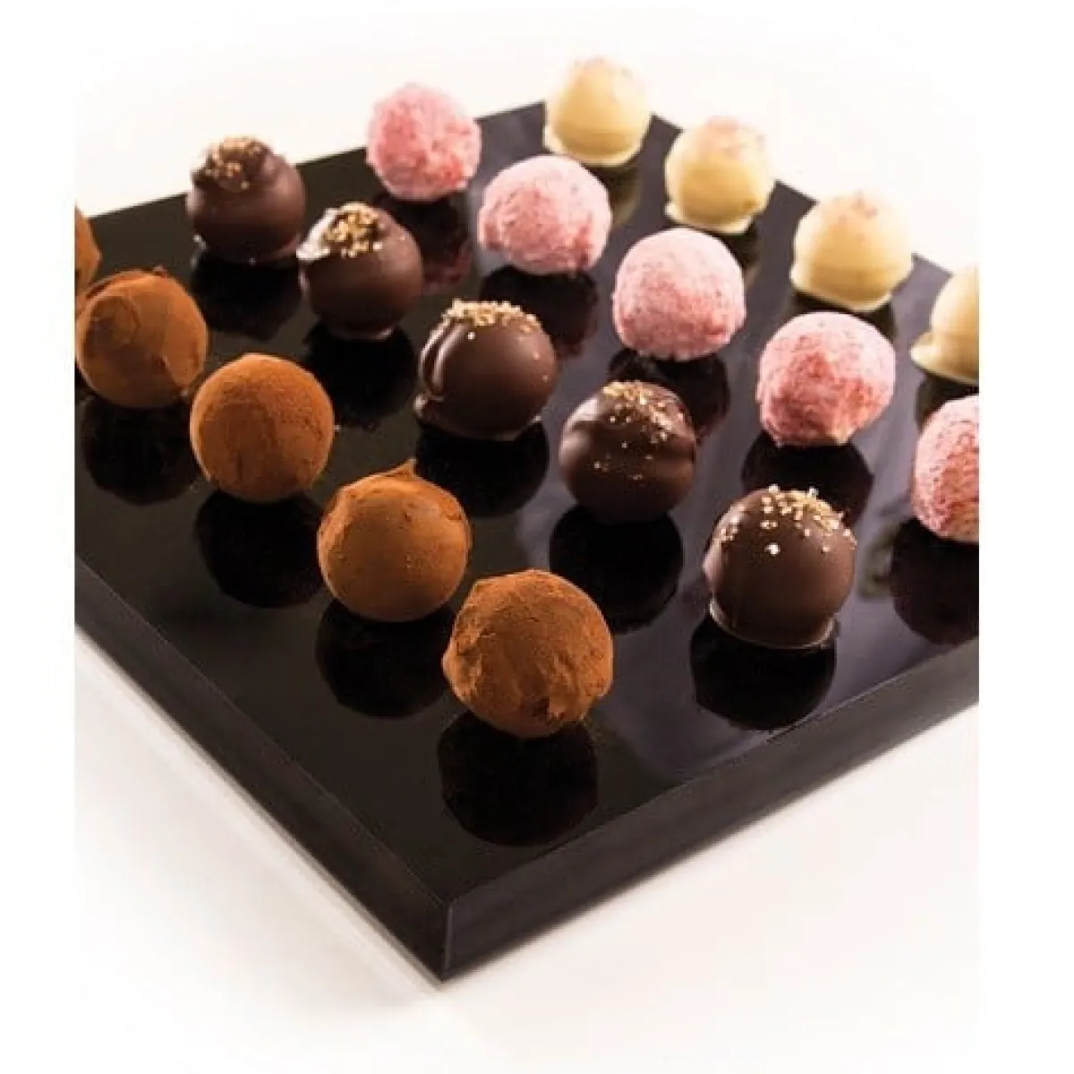 Clearance Dobla Truffelkogel Melk Chocolade 25 mm (504 stuks)