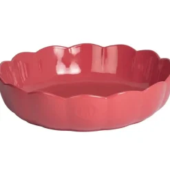 New Emile Henry Madeleine Taartvorm Rond Rose Candy Ø27cm