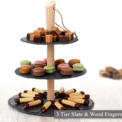 Discount Overig Etagere 3-Laags Leisteen**