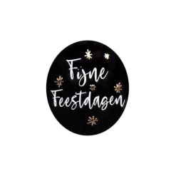 Etiket 'Fijne Feestdagen' 500 stuks