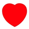 Best Etiket 'Hart Rood' 500 stuks