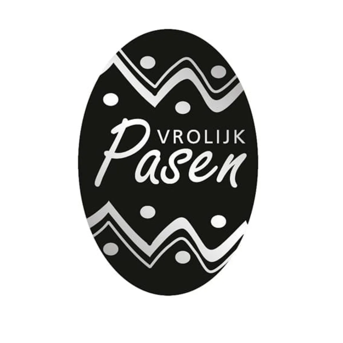 Overig Etiket 'Vrolijk Pasen' 500 stuks