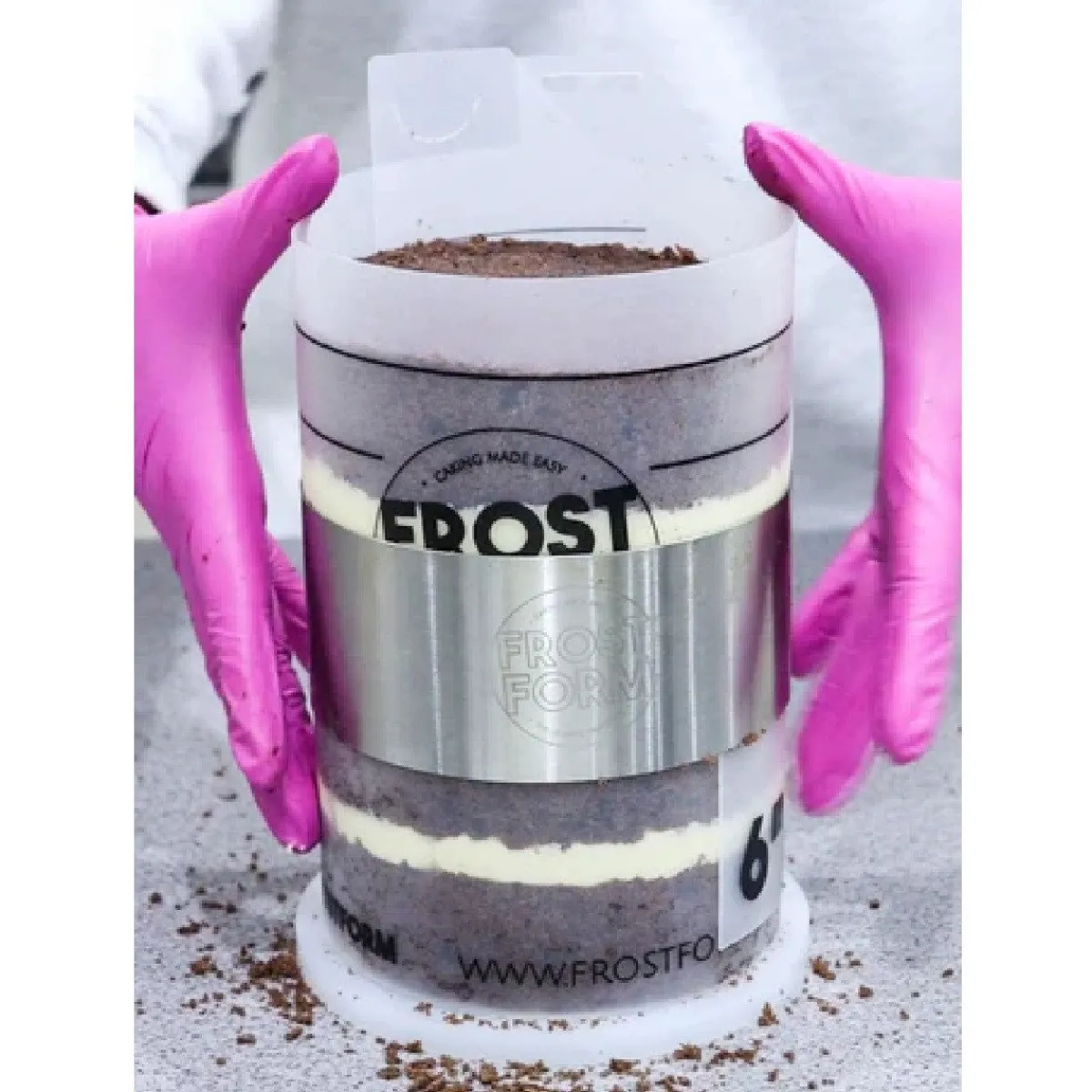 Clearance Frost Form Taart Coating Kit Rond 10cm