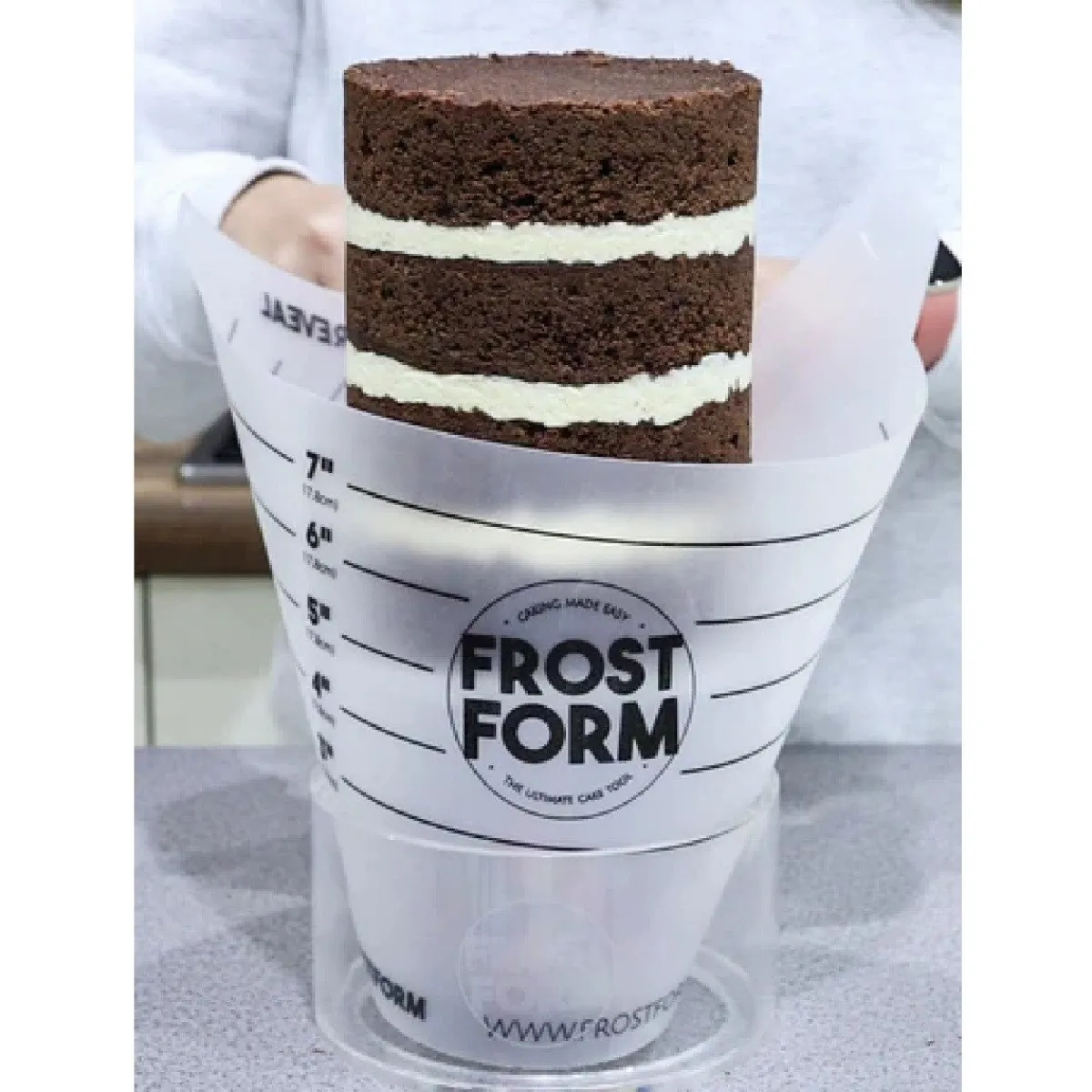 Clearance Frost Form Taart Coating Kit Rond 10cm