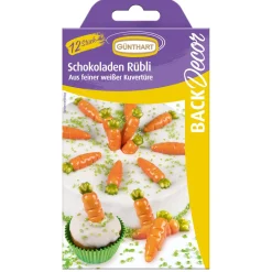 Online Günthart Chocoladedecoratie Wortels 12st.