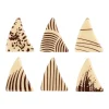 Günthart Chocoladedecoratie Triangel Wit/Bruin Klein 162st.