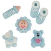 Günthart Suikerdecoratie Baby Blauw 96st.