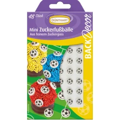 Sale Günthart Suikerdecoratie Mini Voetballen 48st.