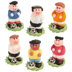 New Günthart Suikerdecoratie Voetballers 24st.