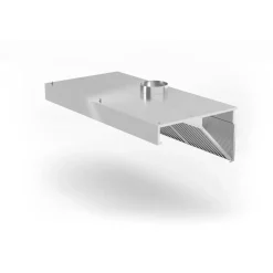 Online Hendi Afzuigkap met LED-verlichting 1200x700x(H)450mm