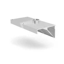 Outlet Hendi Afzuigkap zonder verlichting 1200x700x(H)450mm