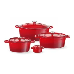 Discount Hendi Braadpan geëmailleerd gietijzer