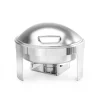 Outlet Hendi Chafing dish rond satin finish