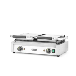 Best Hendi Contactgrill - dubbele versie half geribd