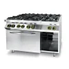 Online Hendi Gasfornuis 6-pits met convectieoven GN 1/1