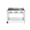 New Hendi Green Fire 3 branders incl. bakplaat + 2 GN1/1 rooster