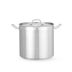 Hendi Kookpan hoog 2,8L met deksel ⌀160x(H)140mm