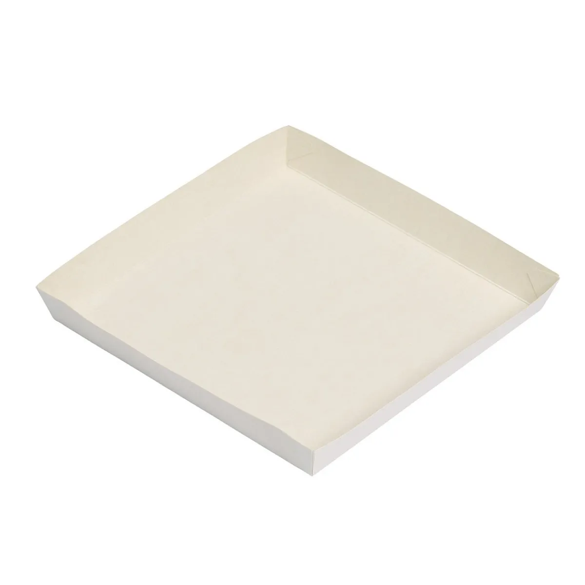 Overig Kartonnen Schaal Conisch 19x19x2,5cm 300st.**