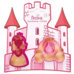 Decora Koekjes Uitsteker Prinses en Koets