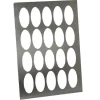 Best Logo-galettes sjabloon RVS Ovaal Middel