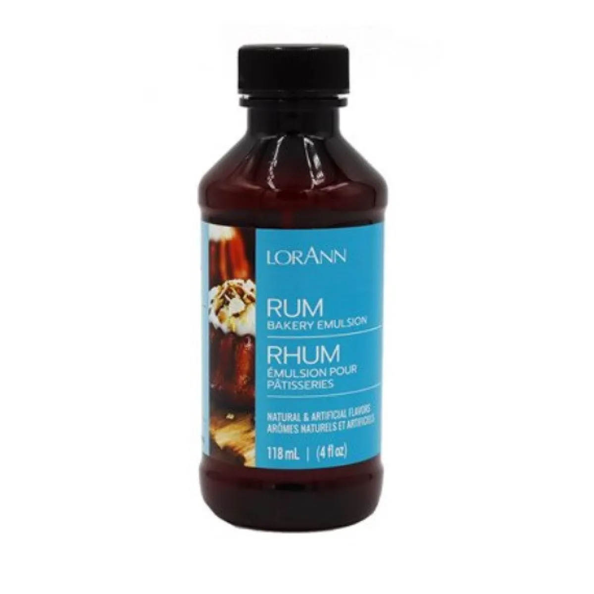 New LorAnn Smaakstof Emulsie Rum 118ml