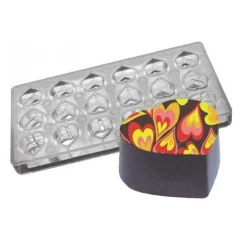 Chocolate World Magneet bonbonvorm Hart 30x32x15mm (18)