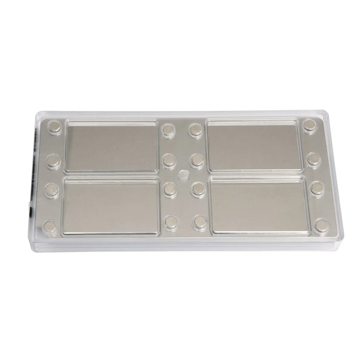 Online Chocolate World Magneet bonbonvorm Visitekaartje 85x55x6mm (4)