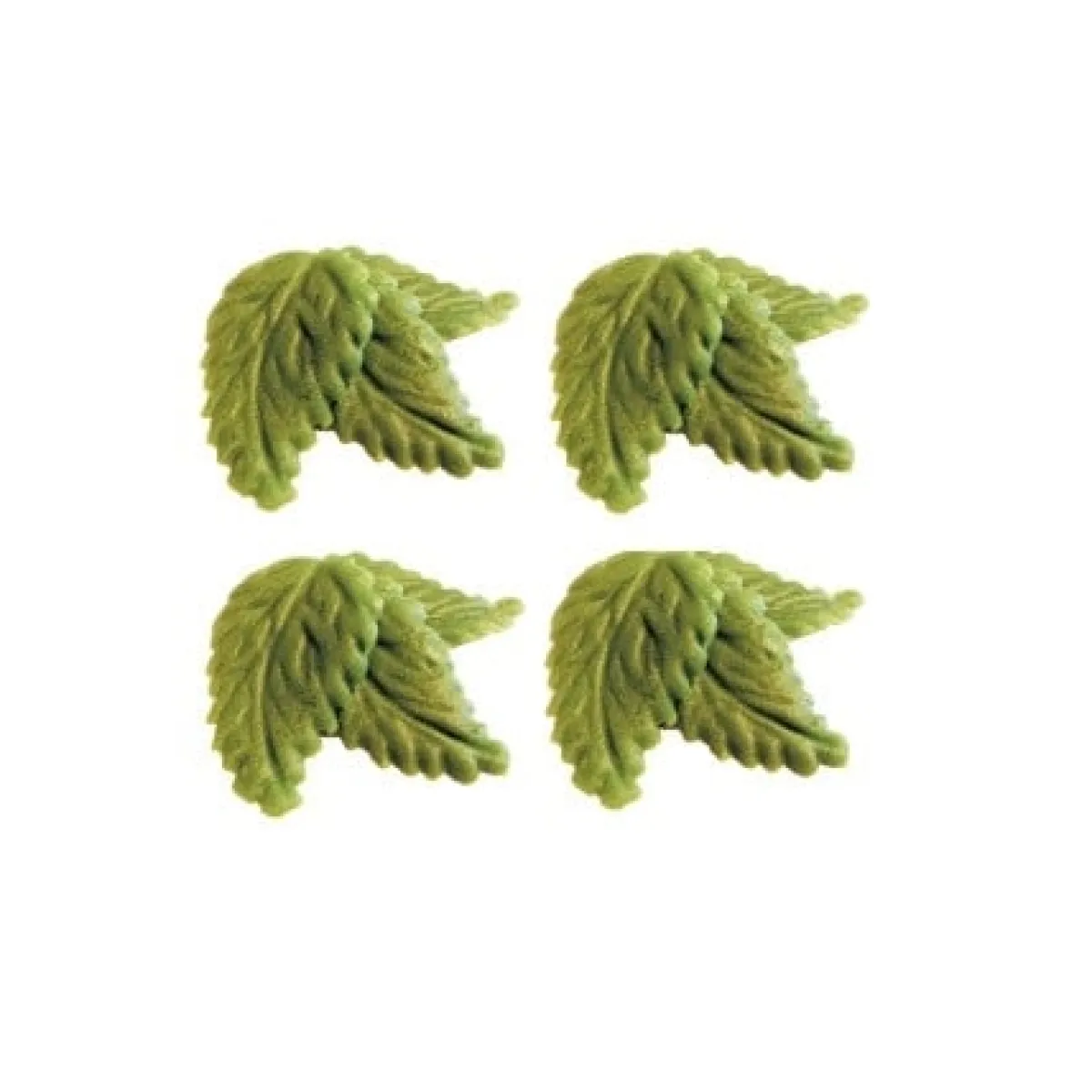 Hot Overig Marsepein Blaadjes Groen Groot 45mm (60 st.)