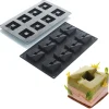 Best Martellato Siliconen Vorm Cube 50x50mm (8) Set/2**