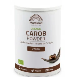 Outlet Mattisson Carobe Poeder Biologisch 400g