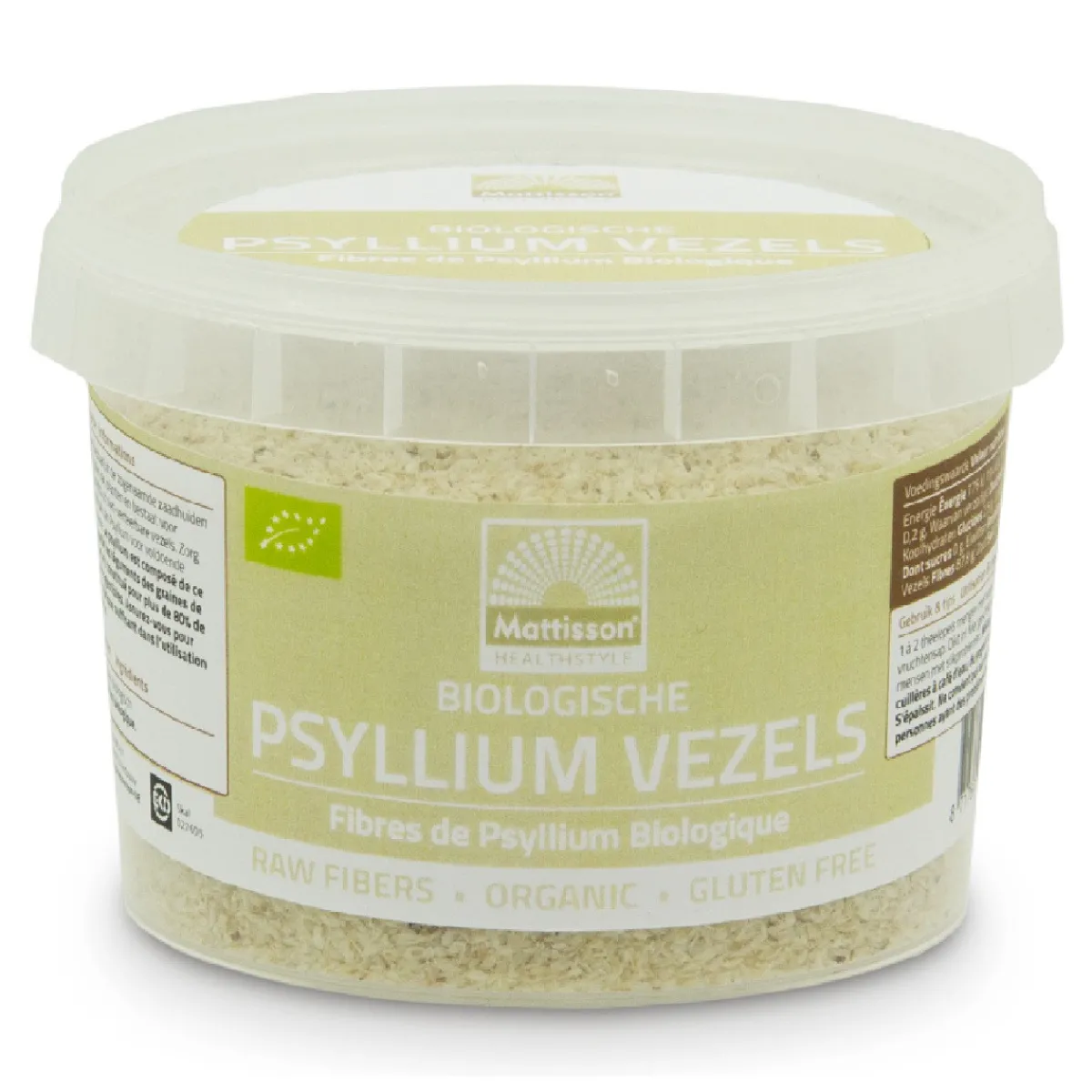 Clearance Mattisson Psyllium Vezels Biologisch 90g