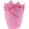 Outlet House of Marie Muffin Cups HoM Tulp Roze 36st.