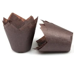 New Overig Muffin cups tulpmodel Bruin 200 st.