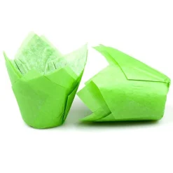 Discount Overig Muffin cups tulpmodel Groen 200 st.