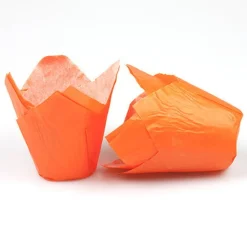 New Overig Muffin cups tulpmodel Oranje 200 st.