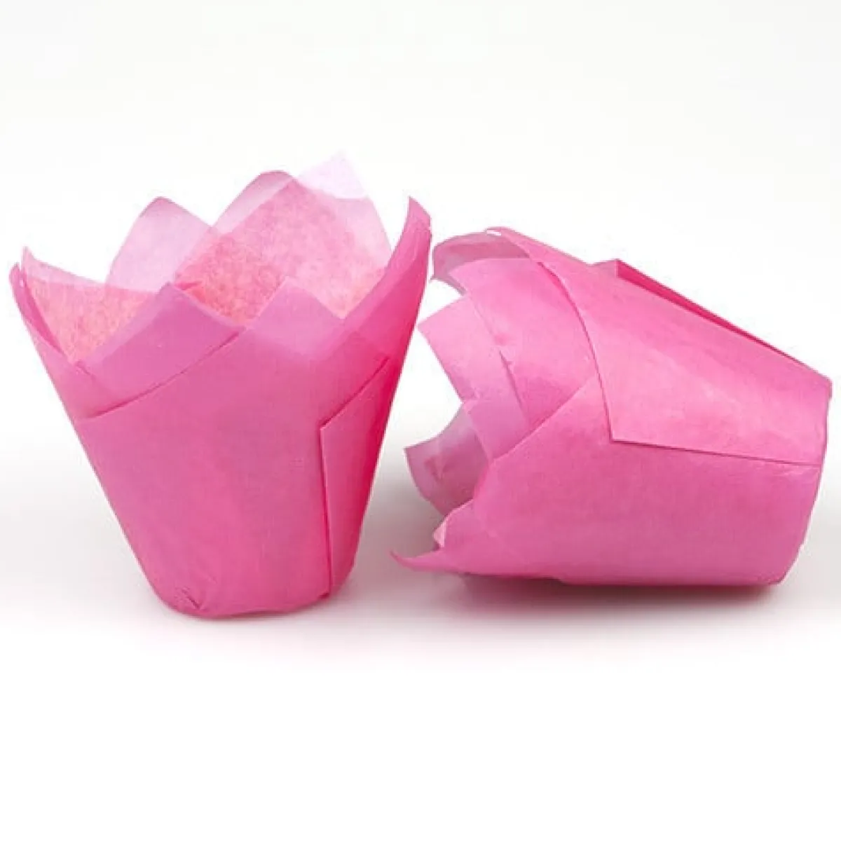 Sale Overig Muffin cups tulpmodel Roze 200 st.