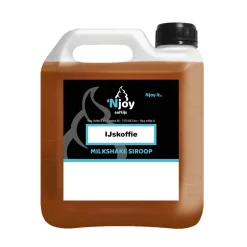 New Njoy Milkshake Siroop IJskoffie/Latte Macchiato (2 liter)