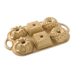 Outlet Nordic Ware Geo Bundlette Mini Tulband Bakvorm