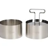 Patisse Taartring met Uitdrukker Ø9cm Set/3