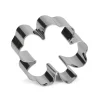 Best Patisse Uitsteker Klaverblad RVS 6cm