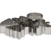 Clearance Patisse Uitstekers Kerst RVS 6-delig