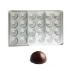 Pavoni Bonbonvorm Halve Bol (24x) Ø30x15mm