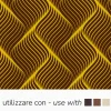 Best Pavoni Chocolade Transfersheets Gele Golven 34x26cm 10st